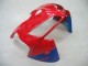 Carénages Moto Honda CBR600RR 2005-2006 - Rouge Bleu Argent