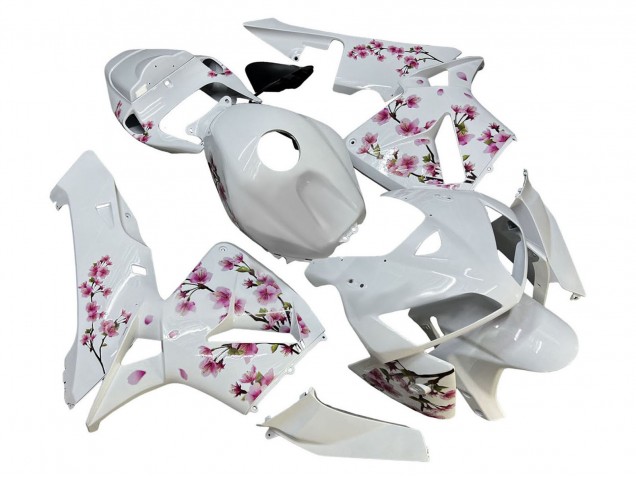 Carénages Moto Honda CBR600RR 2005-2006 - Blanc Fleur de cerisier