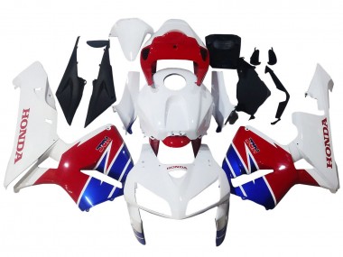 Carénages Moto Honda CBR600RR 2005-2006 - Blanc Bleu Rouge