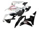 Carénages Moto Honda CBR600RR 2007-2008 - Blanc Fleur de cerisier Noir Brillant Diviser