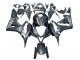 Carénage Moto Honda CBR600RR 2007-2008 - Noir Mat Blanc Repsol