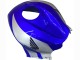 Carénages Moto Honda CBR600RR 2007-2008 - Argent Bleu Noir Brillant Courses