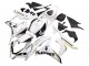 Carénage Moto Honda CBR600RR 2007-2008 - Blanc Or Noir Brillant Playboy