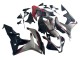 Carénages Moto Honda CBR600RR 2007-2008 - Argent Rouge Noir Brillant
