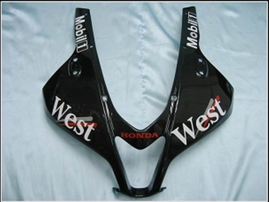 Carénages Moto Honda CBR600RR 2007-2008 - Noir Brillant Blanc West