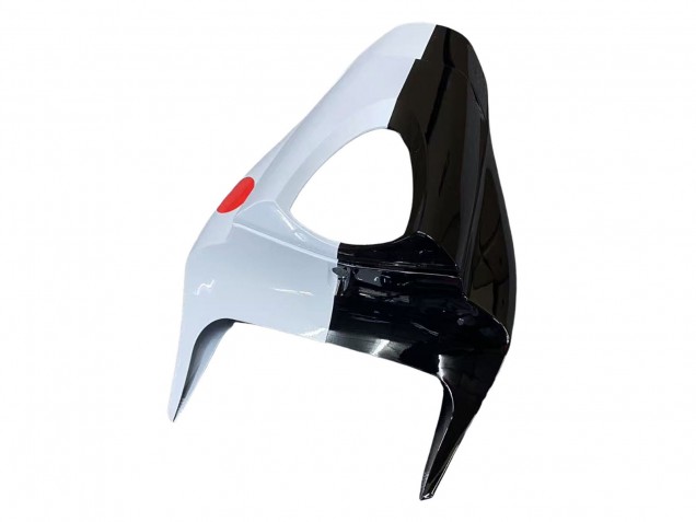 Carénages Moto Honda CBR600RR 2009-2012 - Blanc Fleur de cerisier Noir Brillant