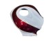 Carénages Moto Honda CBR600RR 2009-2012 - Blanc Rouge Noir Mat
