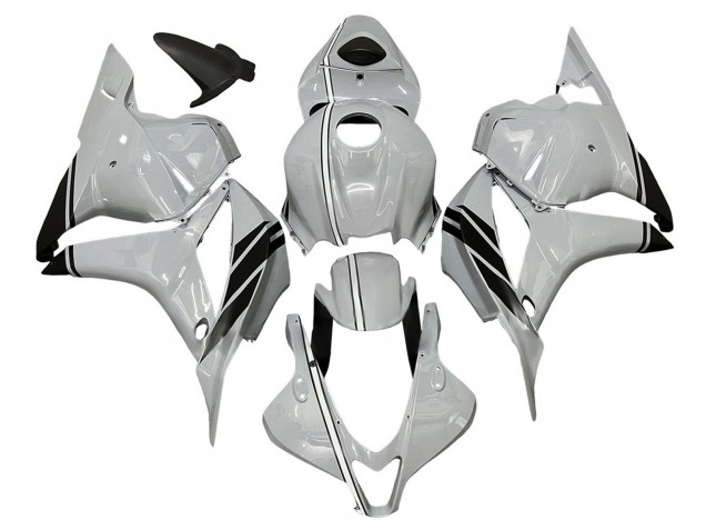 Carénages Moto Honda CBR600RR 2009-2012 - Gris Brillant Noir