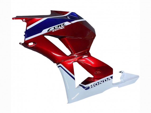 Carénages Moto Honda CBR600RR 2013-2023 - Blanc Rouge Bleu HRC