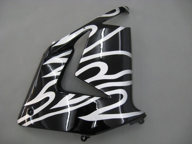 Carénages Moto Kawasaki ZX10R 2004-2005 - Noir Blanc