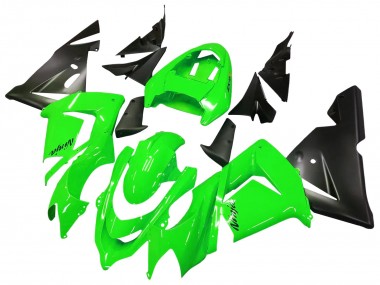 Carénages Moto Kawasaki ZX10R 2004-2005 - Vert Noir Ninja