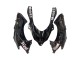 Carénages Moto Kawasaki ZX10R 2004-2005 - Blanc Noir West Ninja