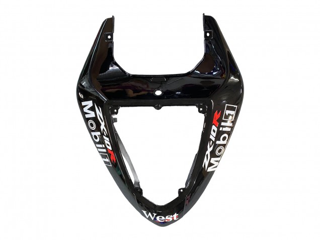 Carénages Moto Kawasaki ZX10R 2006-2007 - Noir Brillant Blanc West