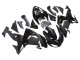 Carénages Moto Kawasaki ZX10R 2006-2007 - Noir Mat Noir Brillant