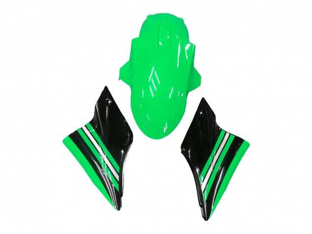 Kits Carénage Moto Kawasaki ZX10R 2006-2007 - Vert Blanc Noir