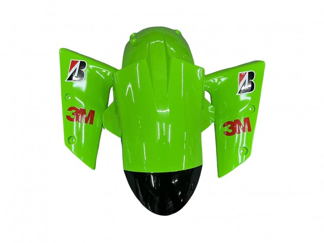 Carénages Moto Kawasaki ZX10R 2006-2007 - Vert Noir Elf Touch4 3M