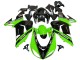 Carénages Moto Kawasaki ZX10R 2006-2007 - Vert Noir Elf Touch4 3M
