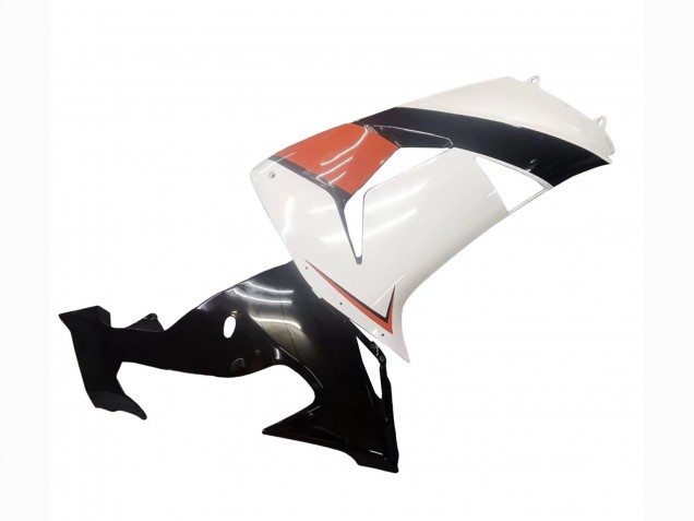Carénages Moto Kawasaki ZX10R 2006-2007 - Blanc Orange Noir