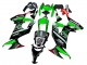 Carénages Moto Kawasaki ZX10R 2008-2010 - Vert Blanc Rouge Noir Monstre Elf 66