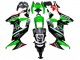 Carénages Moto Kawasaki ZX10R 2008-2010 - Vert Blanc Rouge Noir Monstre Elf 66