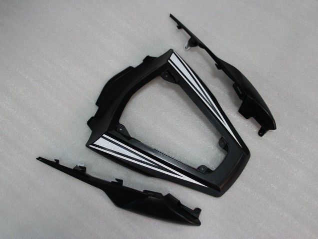 Carénages Moto Kawasaki ZX10R 2011-2015 - Noir Brillant Blanc Elf Neige Décalque