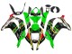 Carénages Moto Kawasaki ZX10R 2016-2020 - Vert Jaune Rouge Noir Elf Monstre