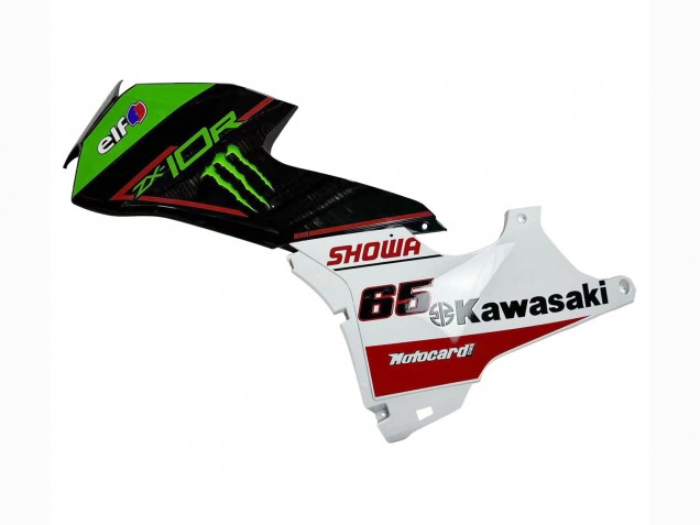Carénages Moto Kawasaki ZX10R 2021-2025 - Vert Noir Blanc Rouge Bleu Showr Elf Monstre