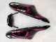 Carénages Moto Kawasaki ZX14R ZZR1400 2006-2011 - Noir Brillant Rouge Rose Flamme