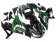 Carénages Moto Kawasaki ZX14R ZZR1400 2012-2024 - Vert Noir Brillant Bande