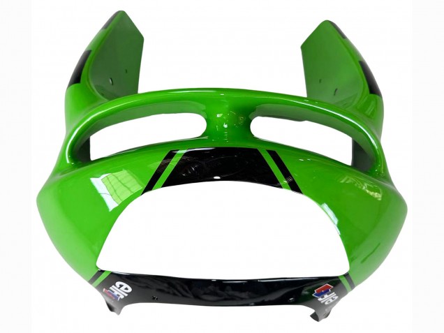 Carénages Moto Kawasaki ZX6R 1998-1999 - Vert Noir Brillant Elf Bridgestone