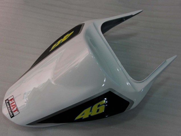 Carénages Moto Kawasaki ZX6R 2003-2004 - Blanc Bleu Rouge Fiat