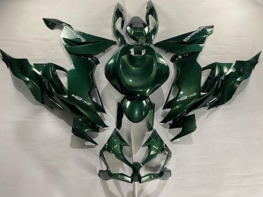 Carénages Moto Kawasaki ZX6R 2019-2022 - Vert Foncé