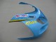 Carénages Moto Suzuki GSXR1000 2000-2002 - Bleu Clair Jaune Noir Motul Rizla