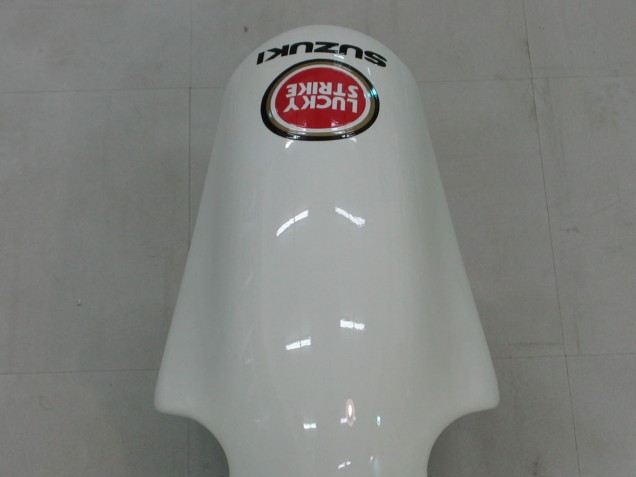 Carénages Moto Suzuki GSXR1000 2000-2002 - Blanc Rouge Lucky Strike