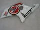 Carénages Moto Suzuki GSXR1000 2000-2002 - Blanc Rouge Lucky Strike