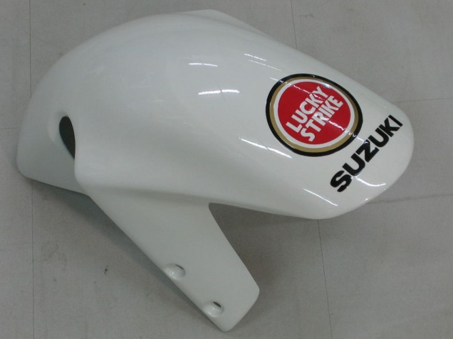 Carénages Moto Suzuki GSXR1000 2000-2002 - Blanc Rouge Lucky Strike