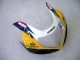 Carénages Moto Suzuki GSXR1000 2000-2002 - Jaune Bleu Foncé Blanc Motul Corona