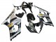 Carénages Moto Suzuki GSXR 1000 2003-2004 - Noir Brillant Argent Gris Jaune