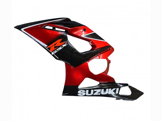 Carénages Moto Suzuki GSXR 1000 2005-2006 - Rouge Noir Brillant