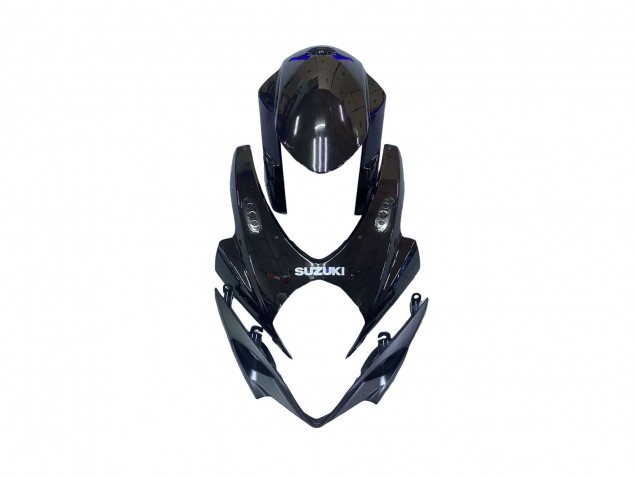 Kits Carénage Moto Suzuki GSXR 1000 2007-2008 - Bleu Noir Brillant