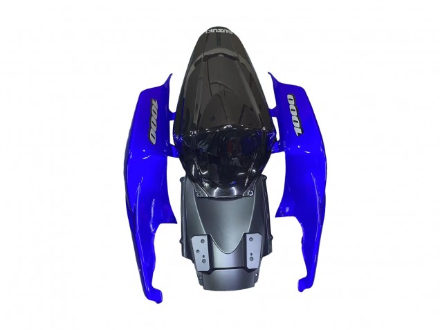 Kits Carénage Moto Suzuki GSXR 1000 2007-2008 - Bleu Noir Brillant