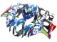 Carénages Moto Suzuki GSXR 1000 2009-2016 - Bleu Clair Vert Rouge Motul