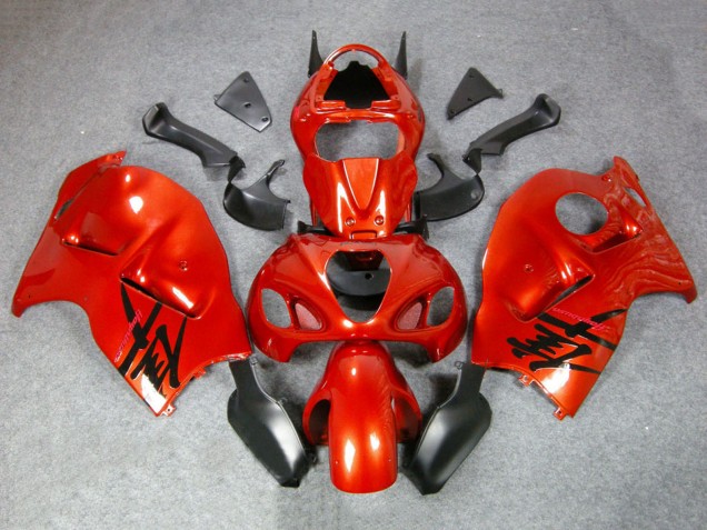 Carénages Moto Suzuki GSXR 1300 Hayabusa 1996-2007 - Orange Rouge