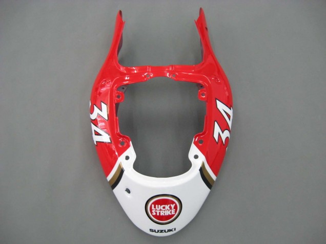 Carénages Moto Suzuki GSXR 1300 Hayabusa 1996-2007 - Blanc Rouge Motul