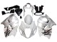 Carénages Moto Suzuki GSXR 1300 Hayabusa 1996-2007 - Blanc Argent Hayabusa