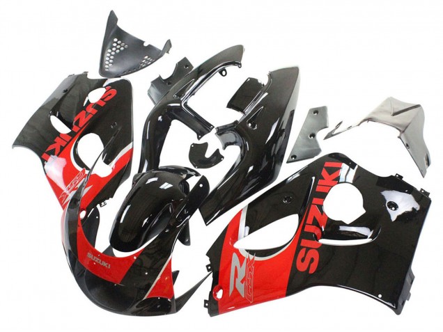 Carénages Moto Suzuki GSXR 600 / GSXR 750 1996-2000 - Noir Rouge