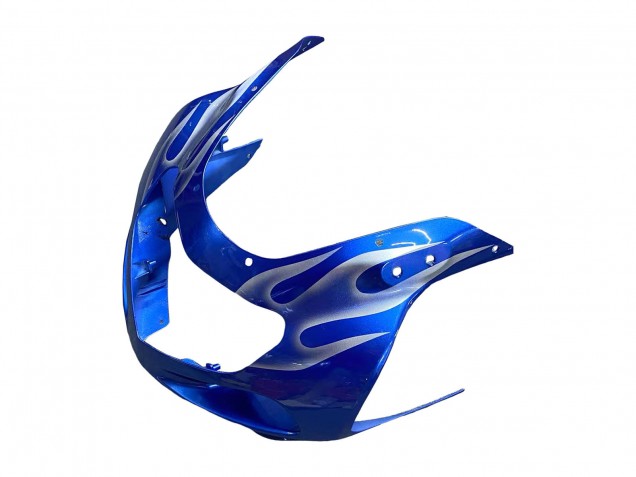 Carénages Moto Suzuki GSXR 600 / GSXR 750 2001-2003 - Bleu Blanc Flamme