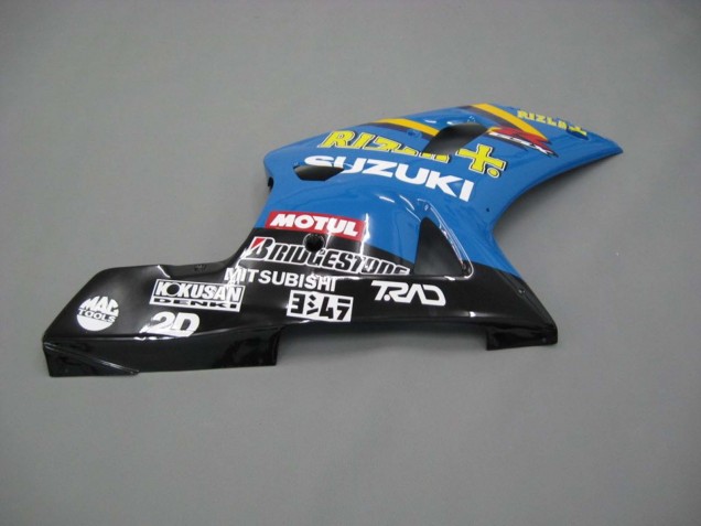 Carénages Moto Suzuki GSXR 600 / GSXR 750 2001-2003 - Bleu Jaune Noir Motul Rizla