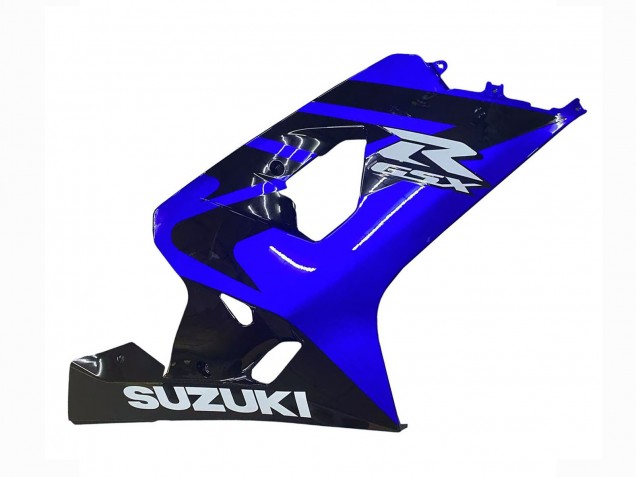 Carénages Moto Suzuki GSXR 600 / GSXR 750 2004-2005 - Bleu Noir Blanc Décalque