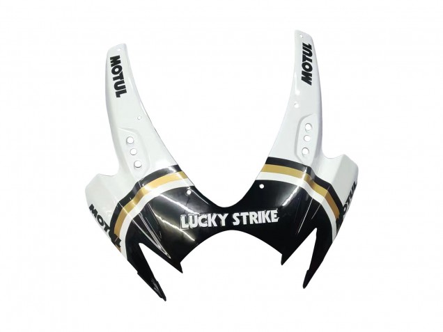 Carénages Moto Suzuki GSXR 600 / GSXR 750 2006-2007 - Blanc Noir Lucky Strike Motul